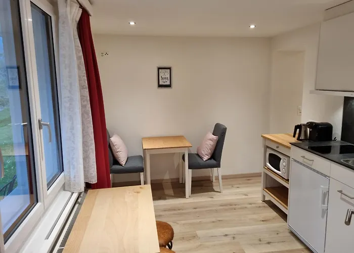 Mom - Alpine Boutique Apartments, Alpstein Eiger View Terrace, Center Apartament *